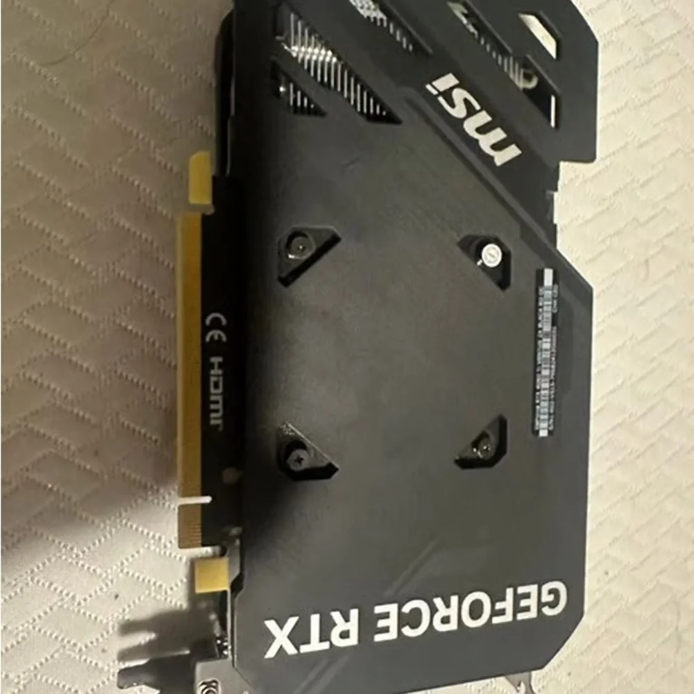 MSI Dual-Fan Black Graphics Card